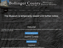 Tablet Screenshot of bcmnh.org